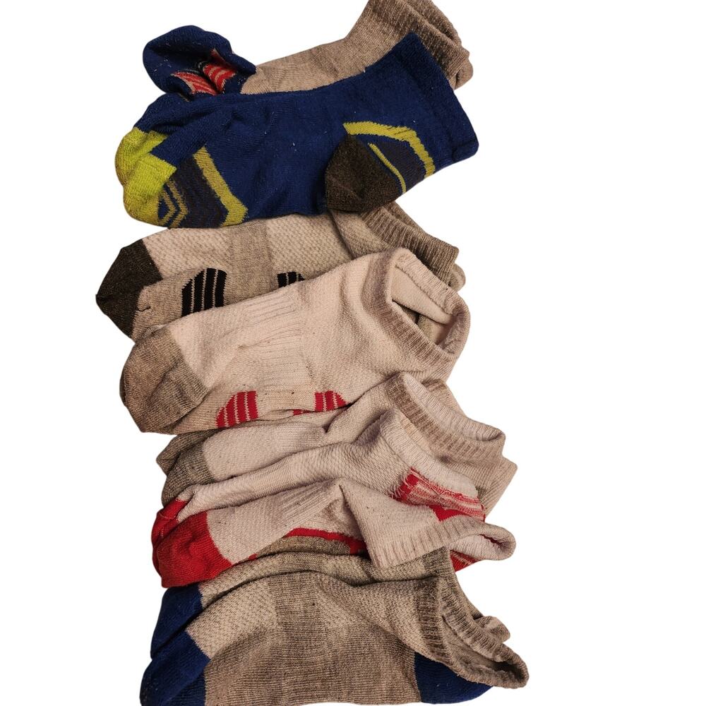7 Pairs of no show / ankle socks 5-8 yrs